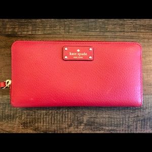 Kate Spade Neda Grove Street Zip Large Wallet